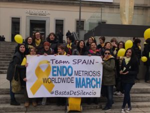 concentración endomarch madrid 2017 asociación endomadrid