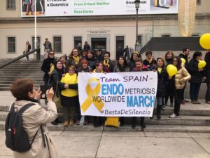 concentración endomarch madrid 2017 asociación endomadrid
