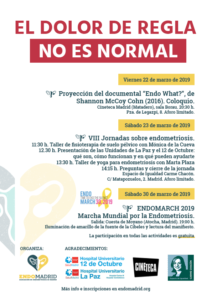 programa endomarch 2019 madrid endomadrid marzo